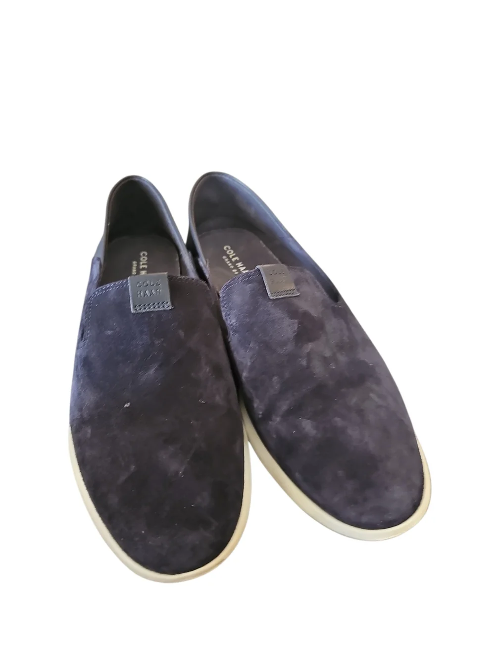 Cole Haan Grand Horizon Slip on Loafer womens Loafer Navy Marine Blue Sz 8 SH163 - Picture 3 of 6